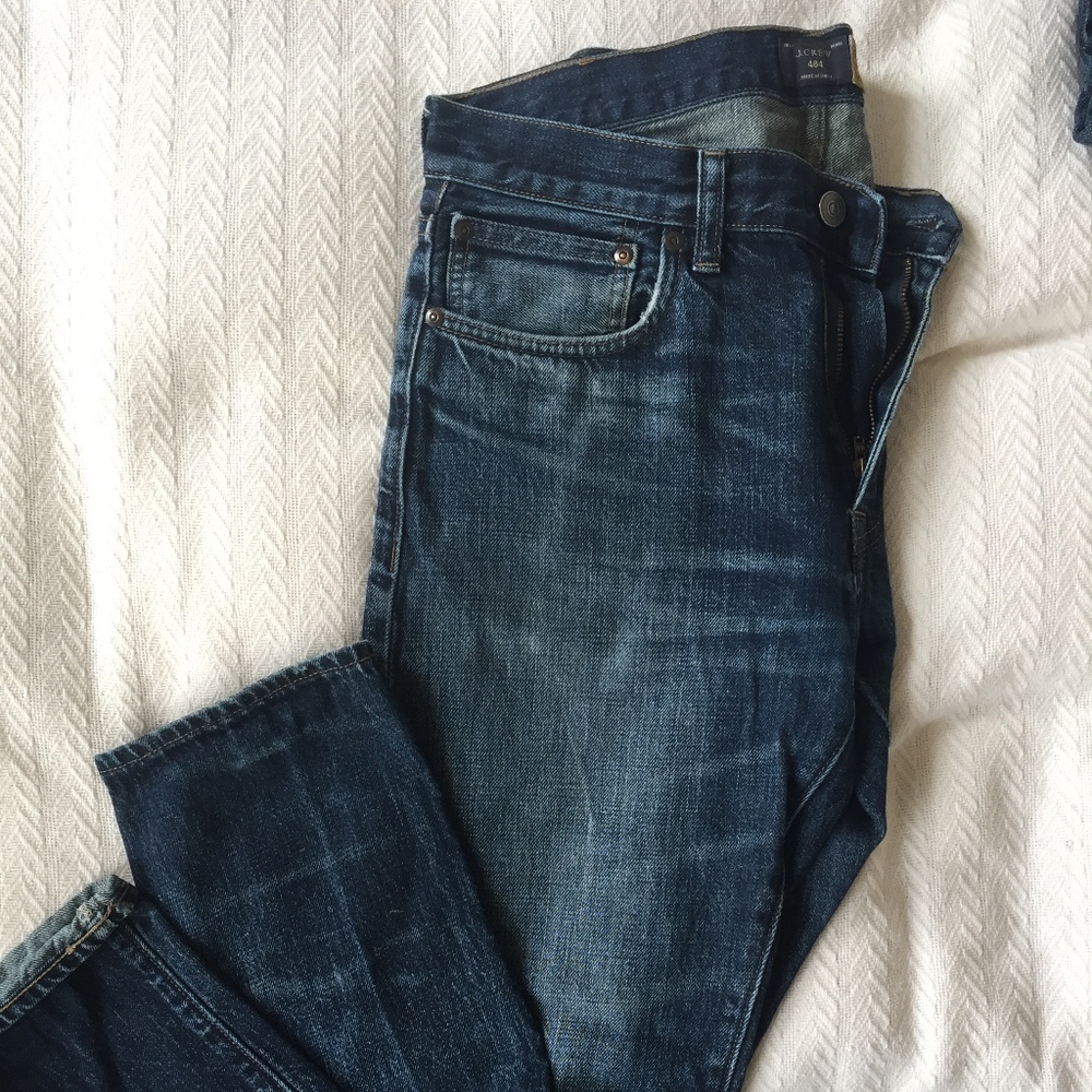 J. Crew 484 Dark Wash Jeans - Size 30/32