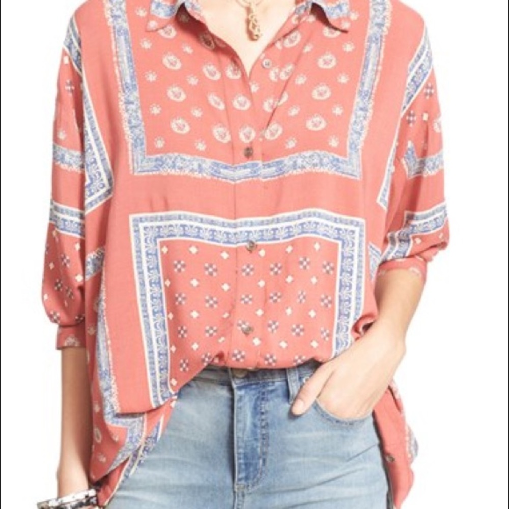 Free people button down - Picture 2 of 3