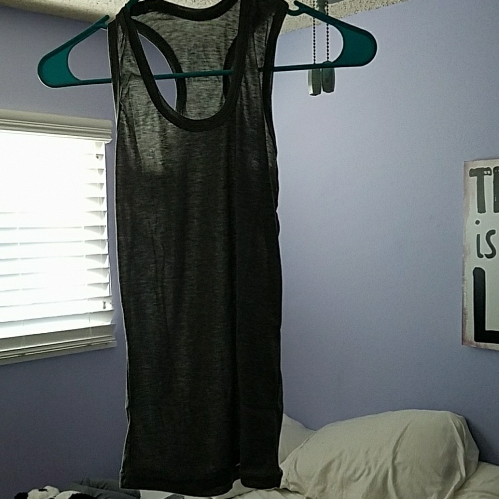 Gray tank top