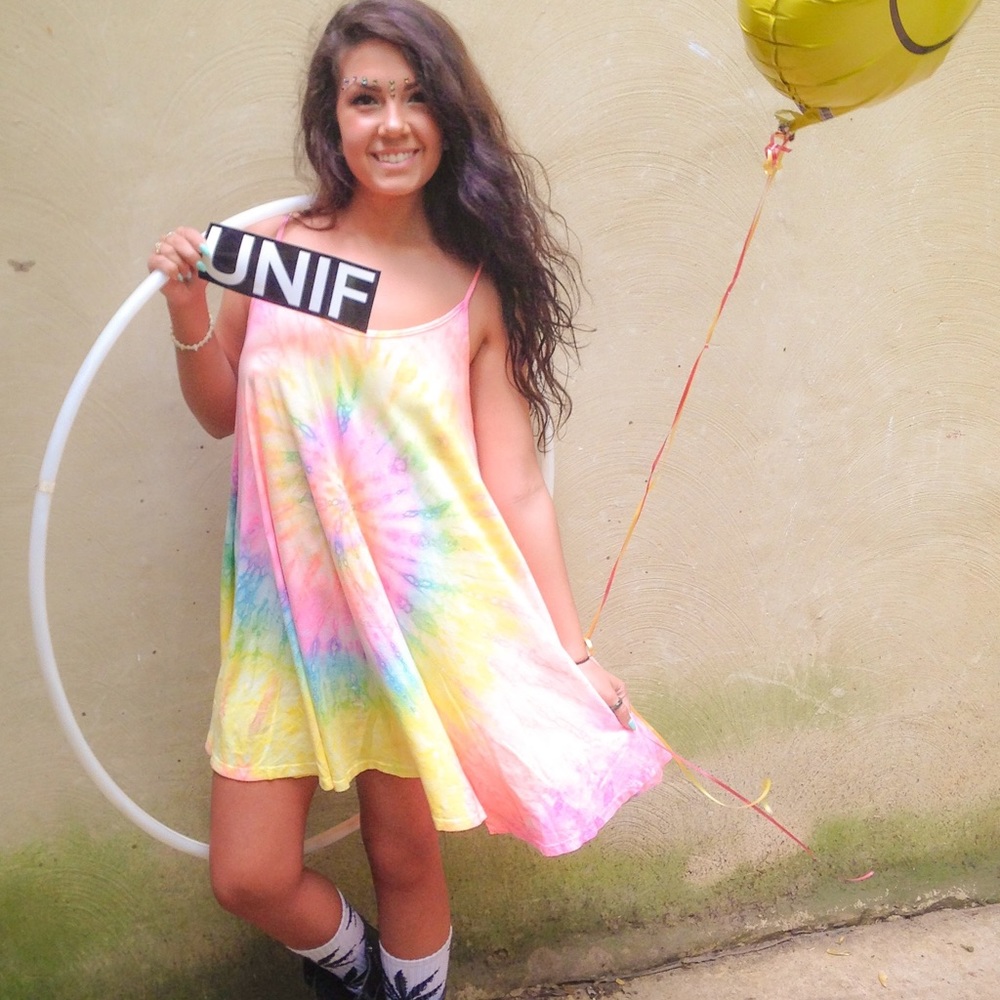 UNIF tyedye Pusher dress