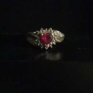 Faux Gem Ring