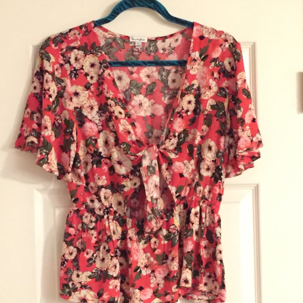 Floral blouse