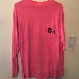 PINK neon pink long sleeve