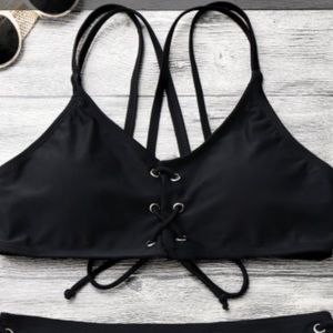 Trendy Zaful bikini top and bottom