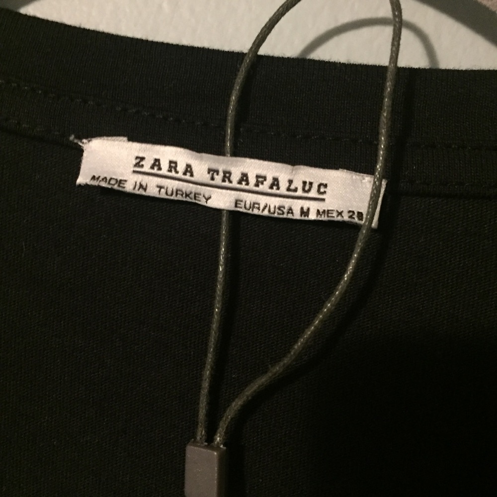 Zara Silver T-shirt Dress - Picture 5 of 5
