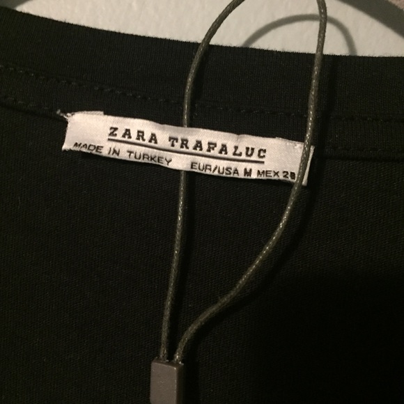 Zara Silver T-shirt Dress - Picture 5 of 5