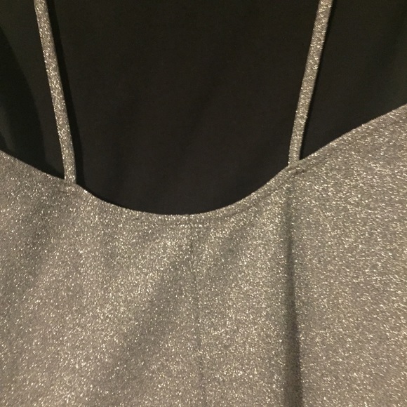 Zara Silver T-shirt Dress - Picture 4 of 5