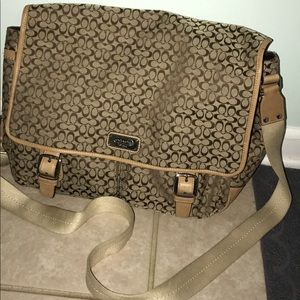 Coach messenger bag