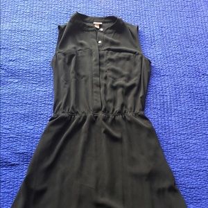 Merona Sleeveless Black Dress