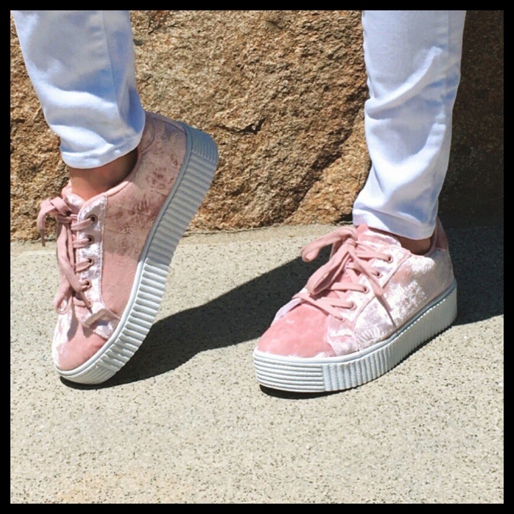 Velvet Sneakers