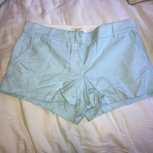 Baby blue shorts