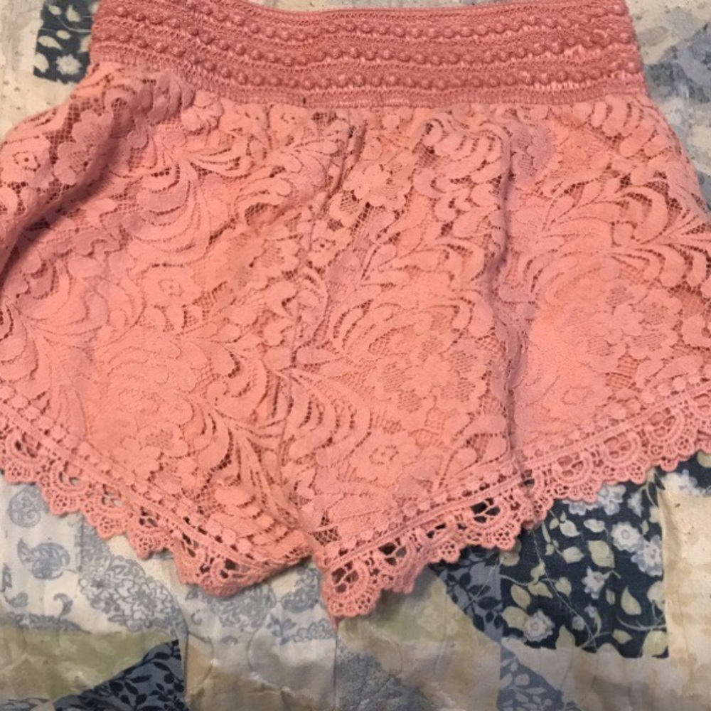 Pink shorts