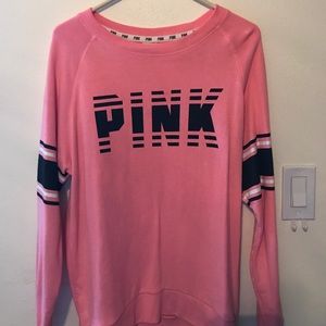 PINK pink pullover long sleeve