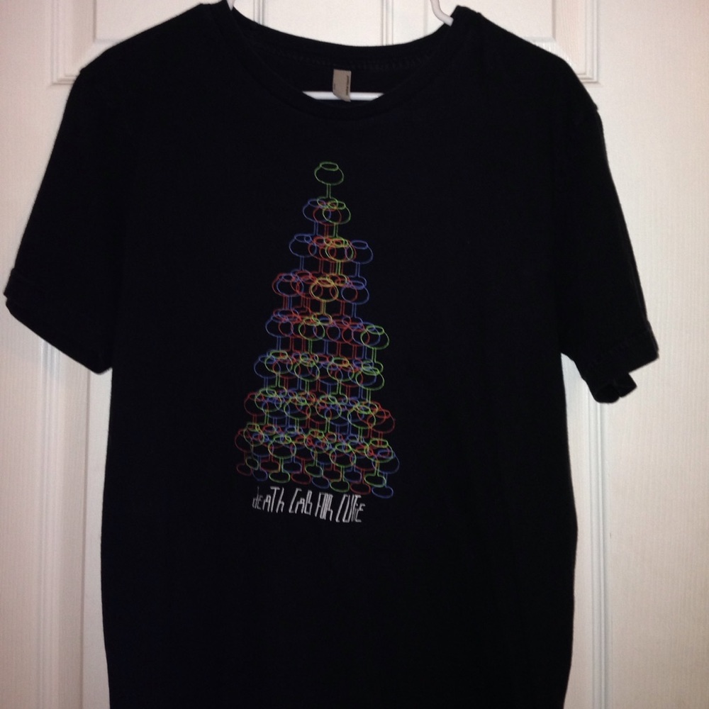 Death Cab for Cutie black tshirt