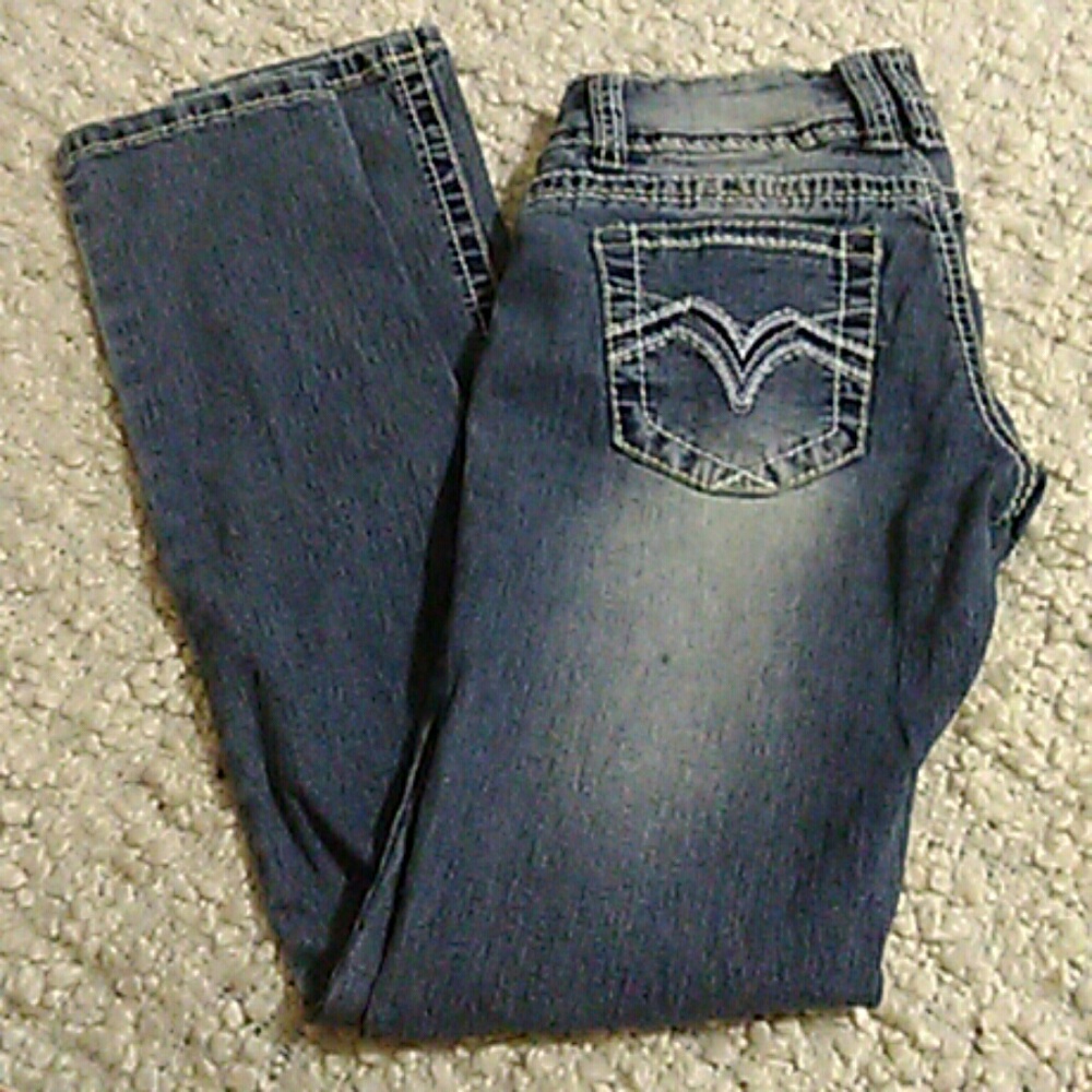 Angels sunwash skinny jean