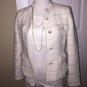 Zara Blazer. Cream