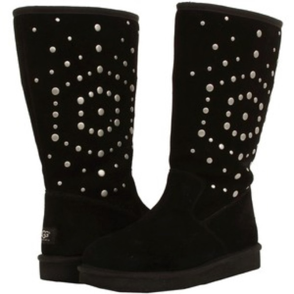 Black Rockstar UGG Boots