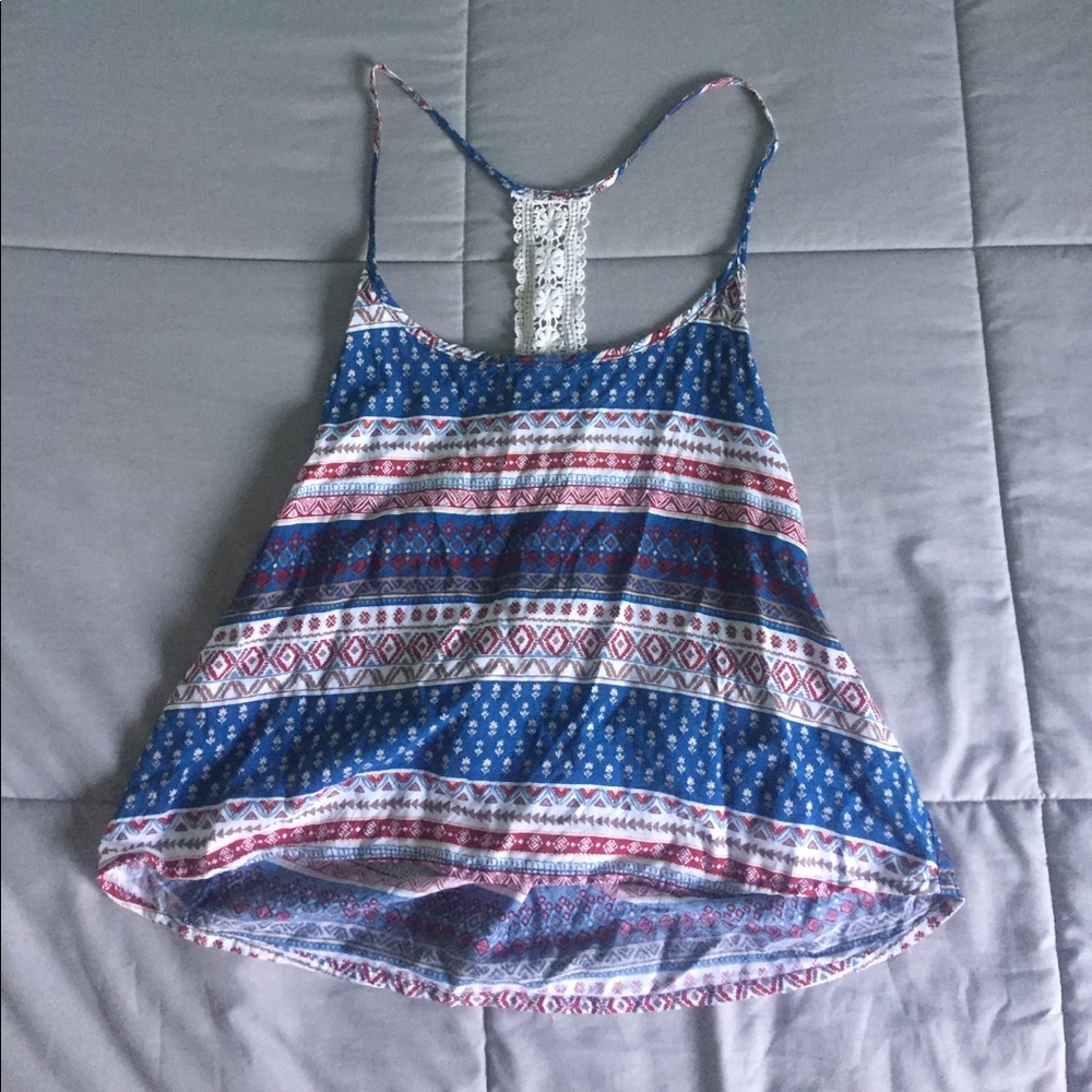 Forever 21 Aztec Patterned Tank Top