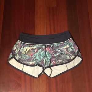LULULEMON speed shorts!!! (Blue/Green/Purple)