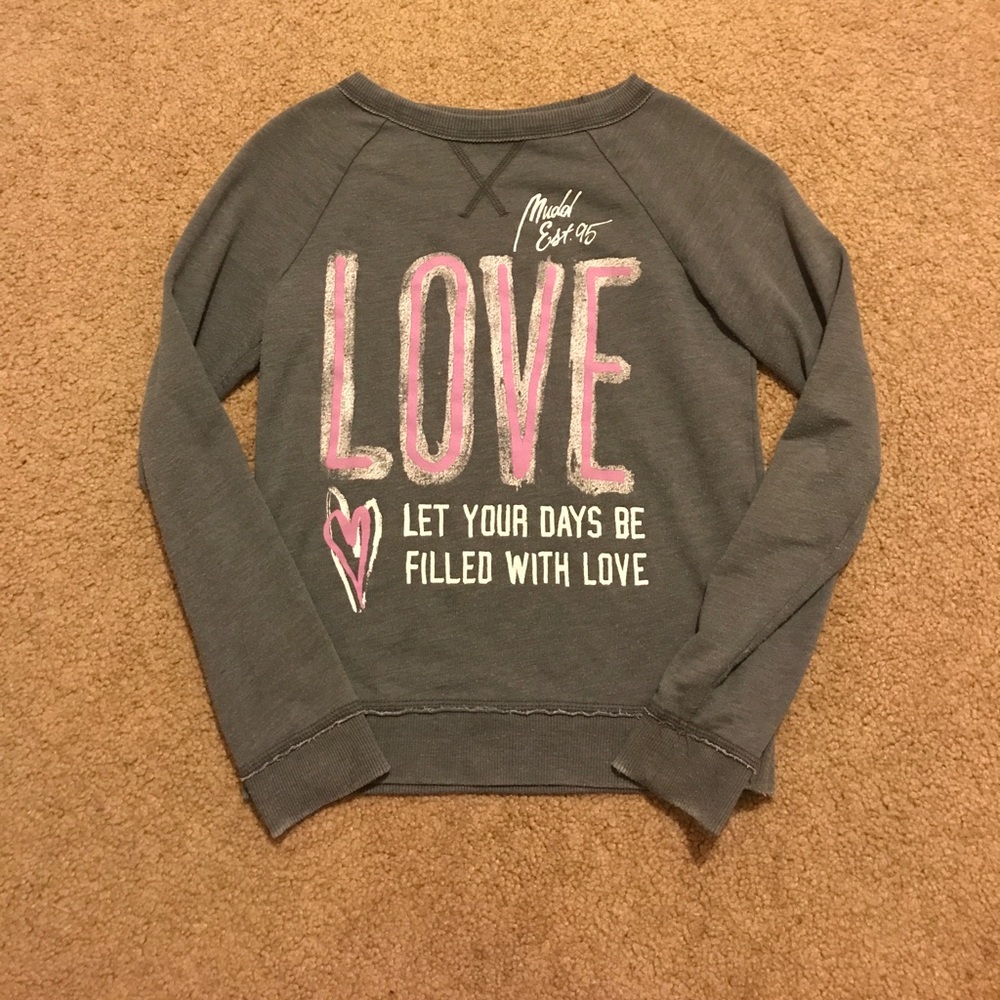 Long sleeved Mudd sweater!