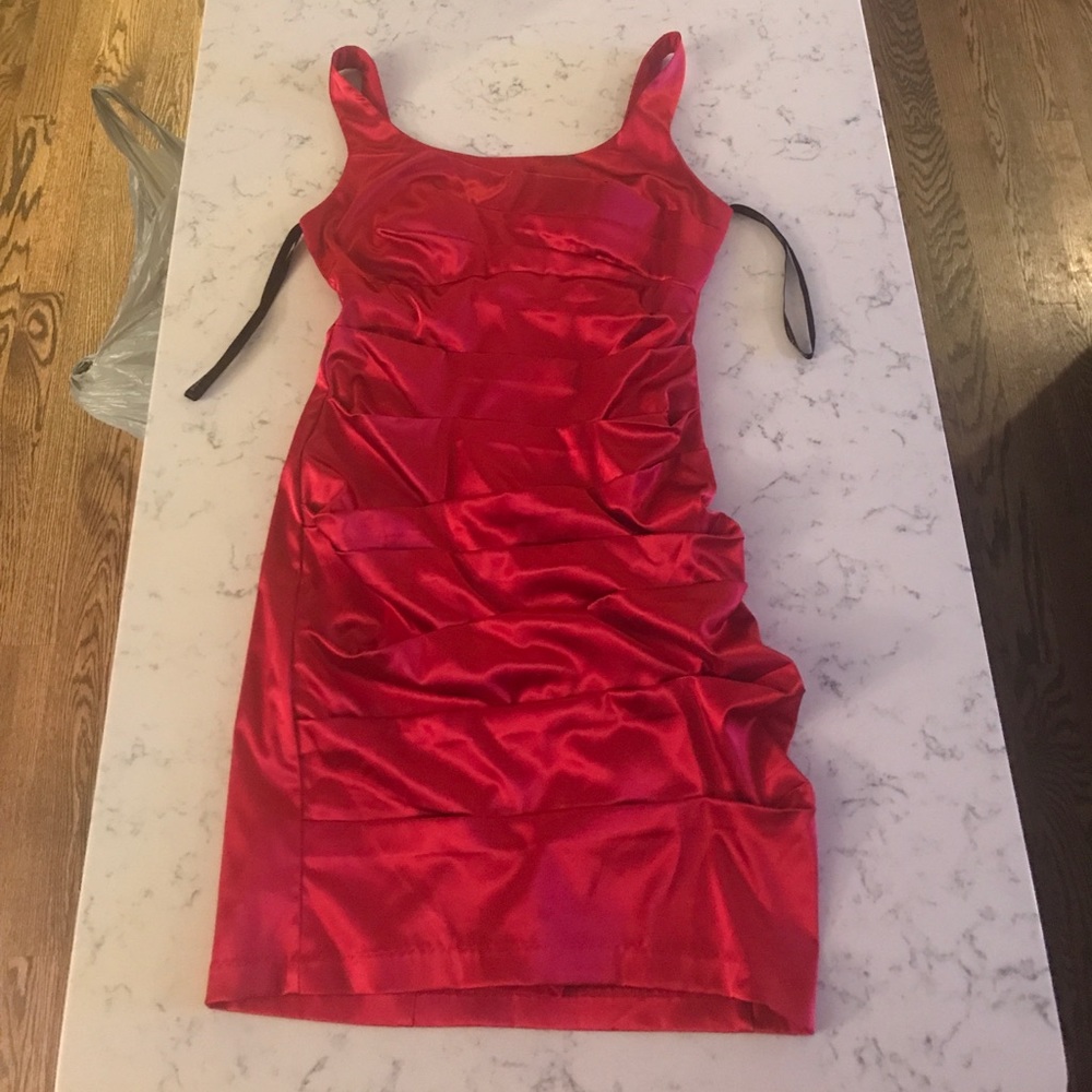 Red dress