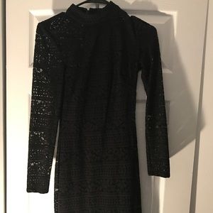 Black Lace Dress