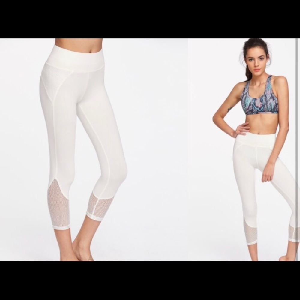 White leggings