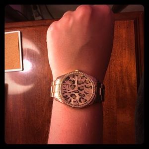 Animal Print Watch