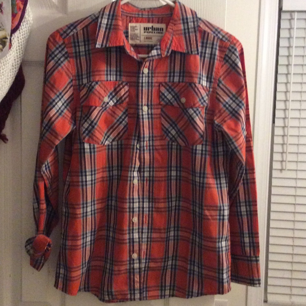 Button down tee