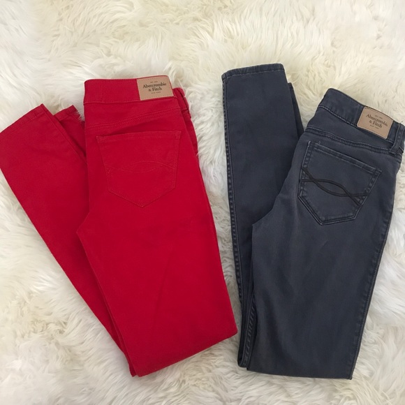 Abercrombie & Fitch Denim - Lot 2 pair Abercrombie Stretch pants
