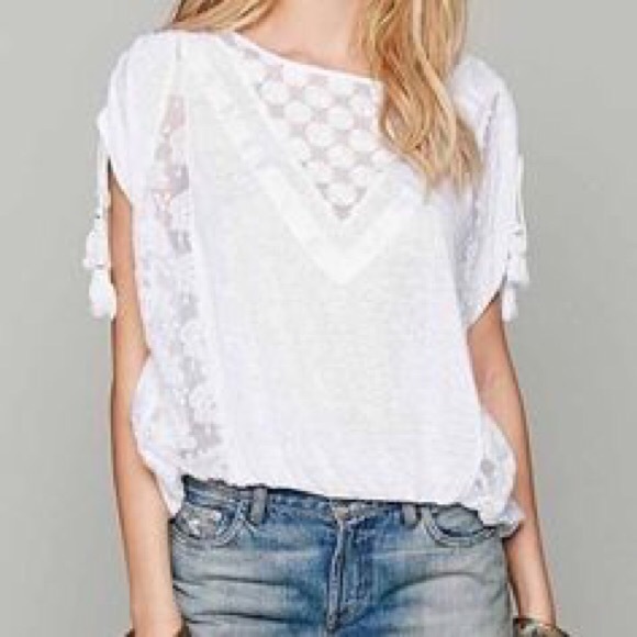 💮 Free People Boho top 💮 🚫SOLD🚫 - Picture 3 of 8