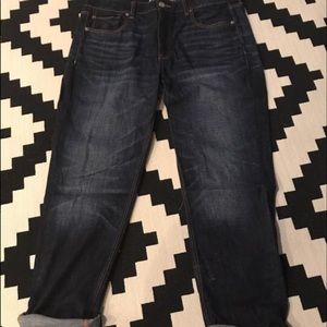 American Eagle Dark Wash Tomgirl Jeans