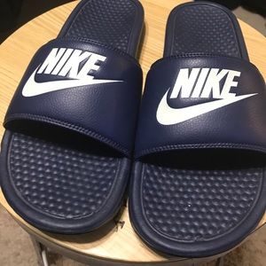 Nike Flip Flops (Blue) | Fast Shipping!!