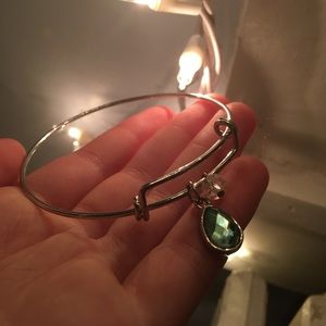 Alex and Ani Emerald Gemstone Bracelet👗