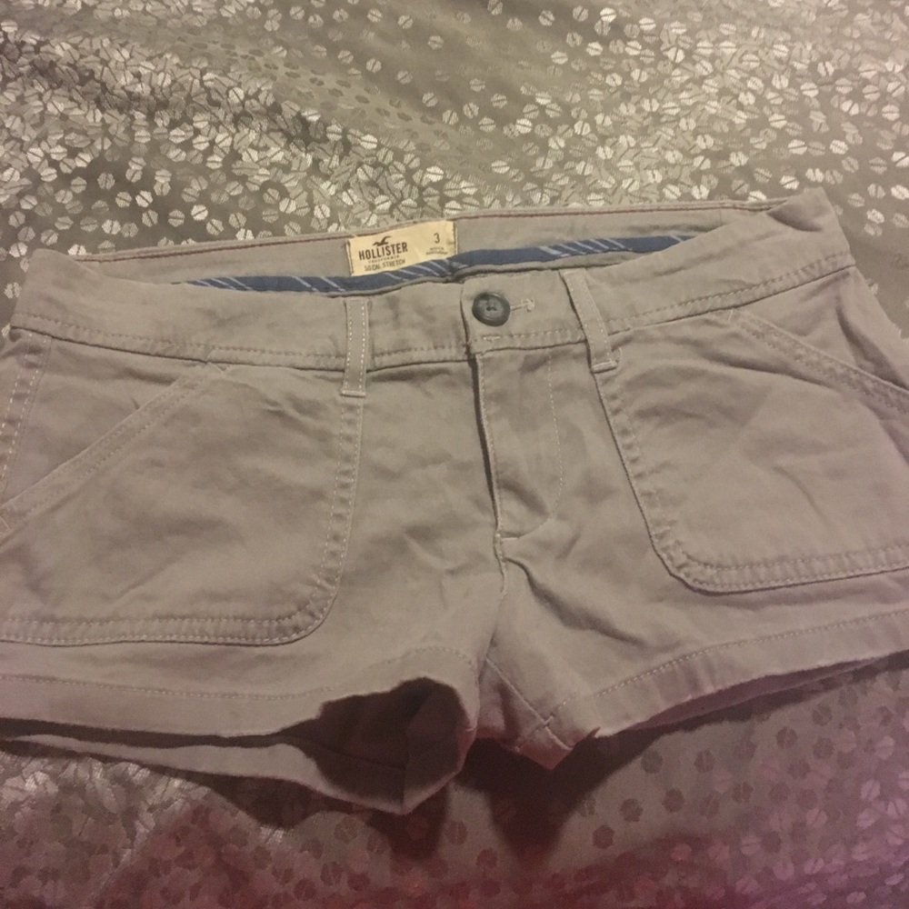 Grey Hollister Shorts