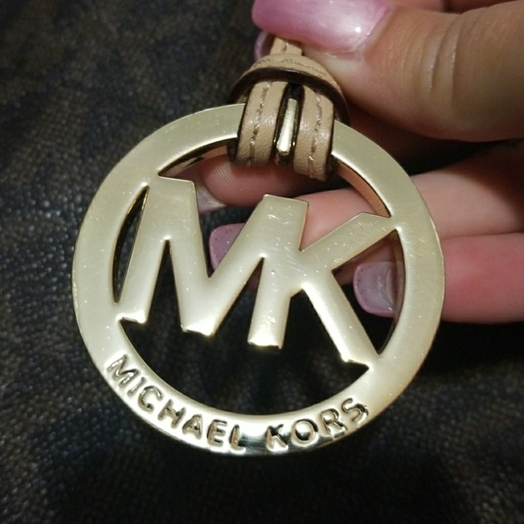 Michael Kors Jet Set MK Signiture Brown Leather - Picture 3 of 8