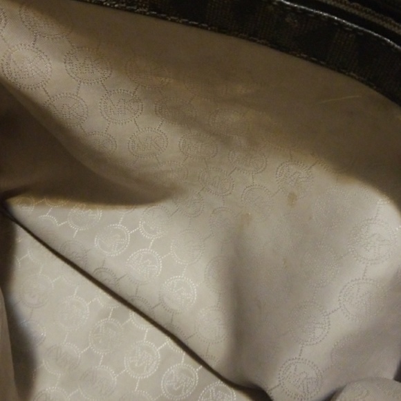 Michael Kors Jet Set MK Signiture Brown Leather - Picture 8 of 8