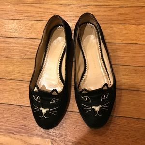 Charlotte Olympia classic kitty loafers