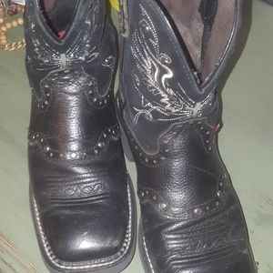 Justin black gypsy boots