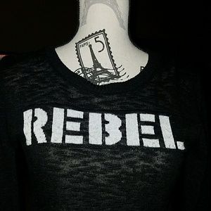Black rebel sweater