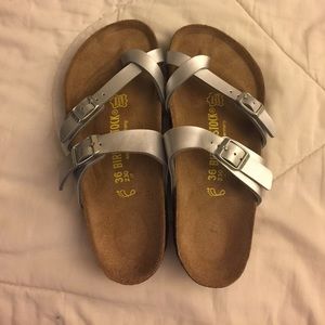 Birkenstock Mayari Sandals in silver