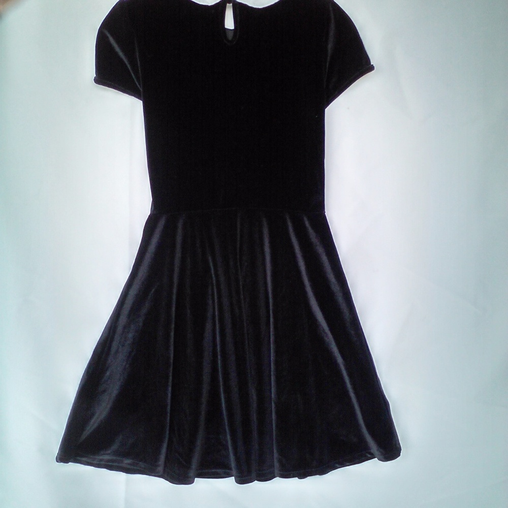 Velvet School Girl Dress Outfit Halloween Costume - Picture 4 of 5