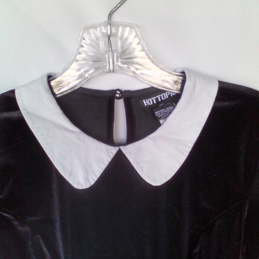 Velvet School Girl Dress Outfit Halloween Costume - Picture 3 of 5