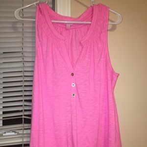 Lilly Pulitzer pink Essie top