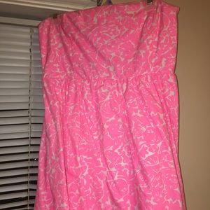 Strapless lilly Pulitzer dress