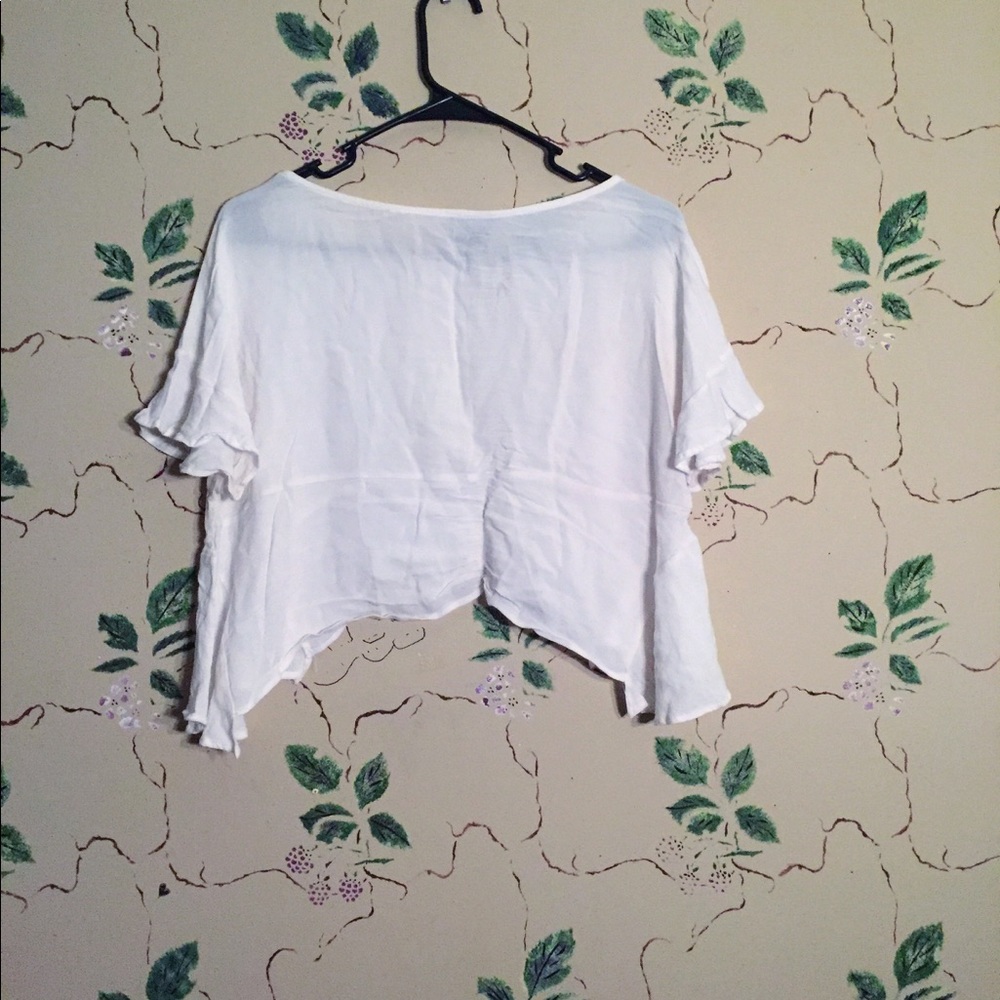 ❌DONATED❌Flowy Crop Top - Picture 2 of 3