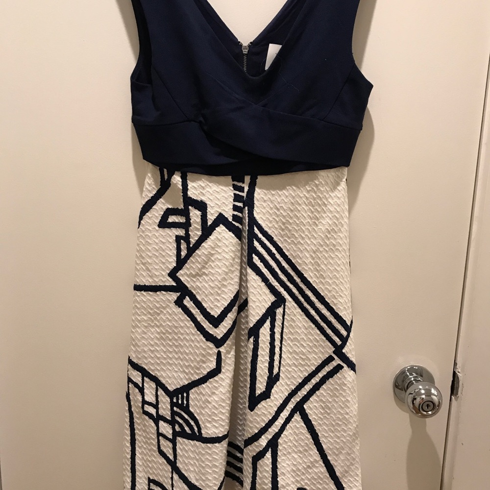 NWT Anthro HD in Paris Ardmore Dress in Navy 00P