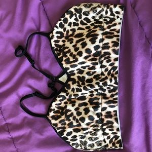 PINK Cheetah Sports Bra