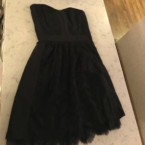 Short black party dress