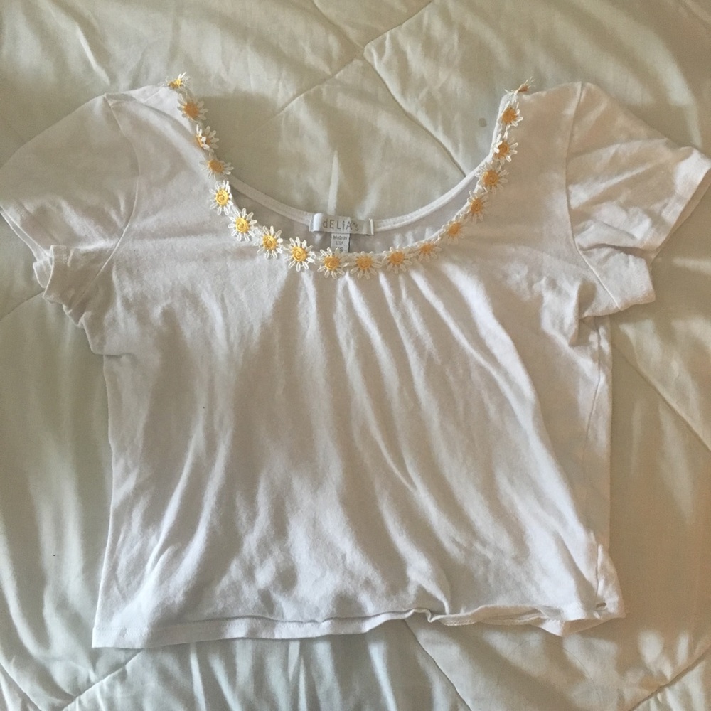 sunflower crop top 🌻